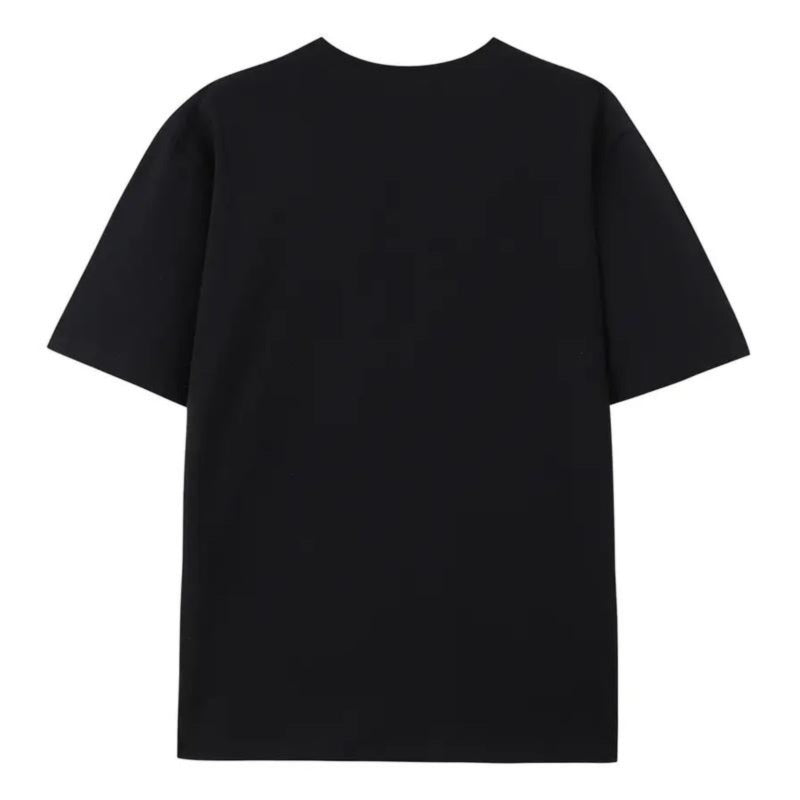 Cotton Short Sleeve I Identify As A Threat My Pronouns Are Try Me (On Back) T-Shirt For Men Women.